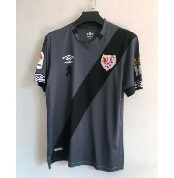 Rayo Vallecano Grey Away Kit Soccer Jersey 2020/21